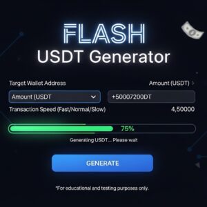flash usdt generator software